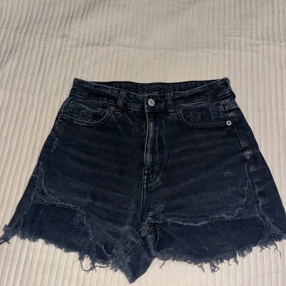 Black American Eagle Shorts
